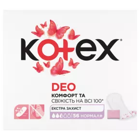 Прокладки Котекс Део (Kotex Deo) щоденні №56