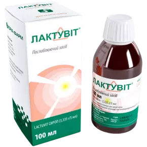Лактувит сироп 3,335 г/5 мл флакон 100 мл
