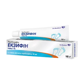 Екзифін гель 1% туба 15 г