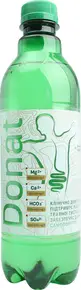 Вода мінеральна лікувальна Донат Mg газована 0,5 л