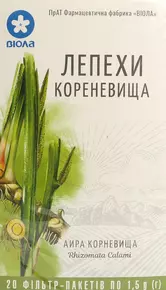Лепехи кореневища у фільтр-пакетах 1,5 г №20