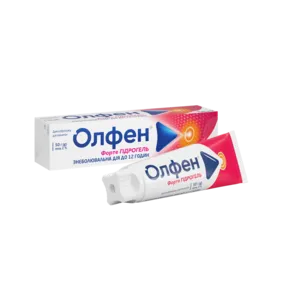 Олфен Форте гидрогель гель 2% туба 50 г