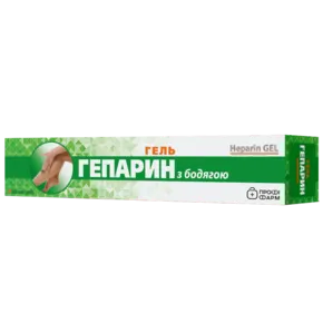 Гепарин з бодягою гель 50 мл, Профі Фарм