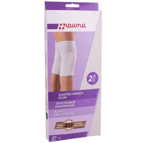 Наколінник еластичний Лаума (Lauma) модель 102 розмір 4 (L) 2 шт