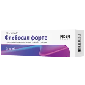 Флебосил форте гель 75 мл, Фідем Фарм