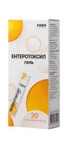 Ентеротоксил гель стік-пакет 20 г №20, Фідем Фарм