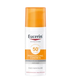 Юцерин (Eucerin) Фотоейджинг Контрол флюїд сонцезахисний антивіковий для обличчя SPF50+ 50 мл