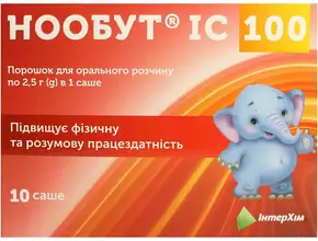 Нообут ІС 100 порошок 100 мг/доза саше 2,5 г №10