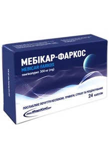 Мебикар-Фаркос капсулы 300 мг №24