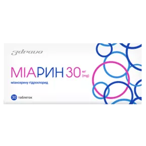Міарин таблетки в/об. 30 мг №30