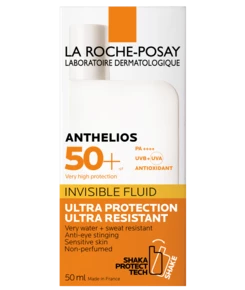 Ля Рош (La Roche-Posay) Антгеліос ультралегкий та ультрастійкий сонцезахисний флюїд для обличчя для чутливої шкіри SPF50+ 50 мл