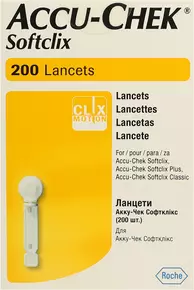 Ланцети Акку-чек Софтклікс (Accu-Chek Softclix) 200 шт