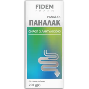Паналак сироп флакон 200 г, Фідем Фарм