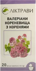 Валерианы корневища с корнями в фильтр-пакетах 1,5 г №20