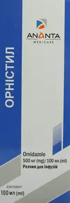 Орнистил раствор для инфузий 500 мг/100 мл контейнер 100 мл