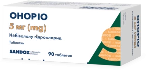 Онорио таблетки 5 мг №90