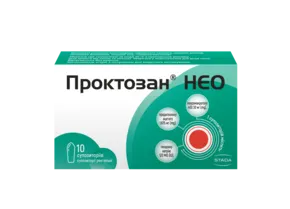 Проктозан Нео супозиторії ректальні №10