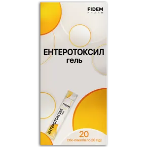 Ентеротоксил гель стік-пакет 20 г №20, Фідем Фарм