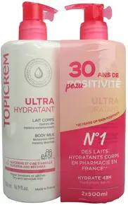 Топікрем (Topicrem) Набір Ультра Гідратант ультразволожуюча емульсія з дозатором 500 мл №2