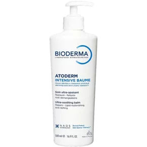 Біодерма (Вioderma) Атодерм Інтенсив бальзам для сухої та атопічної шкіри обличчя та тіла 500 мл