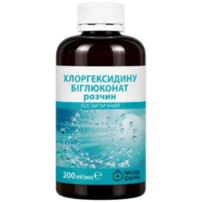 Хлоргексидину біглюконат розчин 0,05% флакон полімерний 200 мл, Профі Фарм