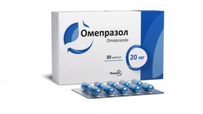 Омепразол капсули 20 мг №30