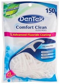 Флос-зубочистки ДенТек (DenTek) комфортне очищення 150 шт