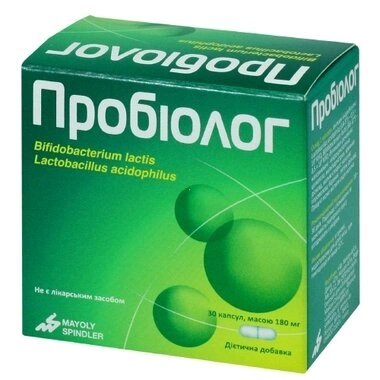 Пробиолог капсулы 180 мг №30