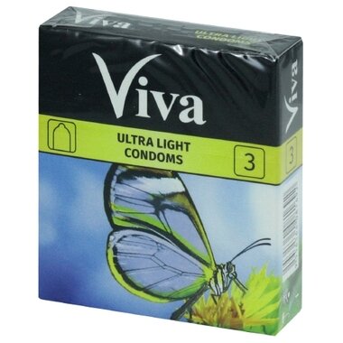 Презервативы Вива (VIVA) ультратонкие 3 шт