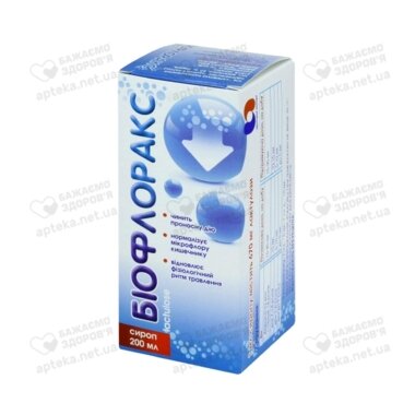 Біофлоракс сироп 670 мг/мл фл. 200 мл