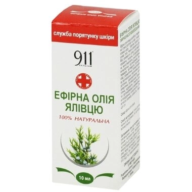 Олія ефірна ялівця 911, 10 мл