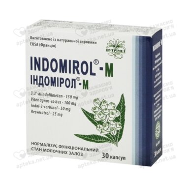 Індомірол-М капс. 360 мг №30