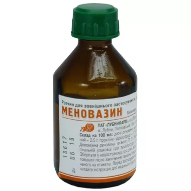 Меновазин розчин флакон 40 мл
