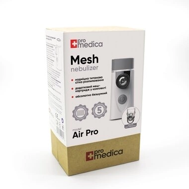 Ингалятор ПроМедика (ProMedica) Air Pro Mesh ультразвуковой бесшумный