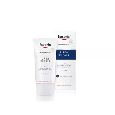 Юцерин (Eucerin) Уреа Ріпеір плюс 5% крем для дуже сухої шкіри обличчя 50 мл