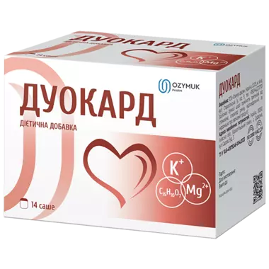 Дуокард порошок в саше по 5 г №14