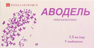 Аводель таблетки 1,5 мг №1
