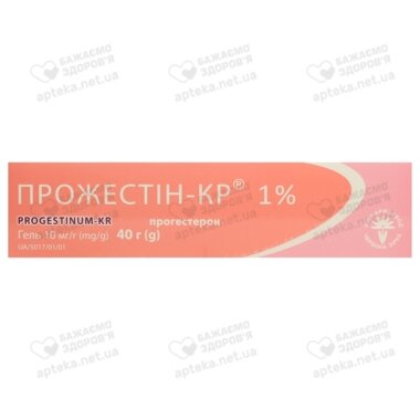 Прожестин-КР гель 10 мг/г туба 40 г