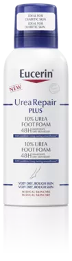 Юцерин (Eucerin) Уреа Ріпеір плюс 10% пінка для ніг зволожуюча для сухої та дуже сухої шкіри 150 мл