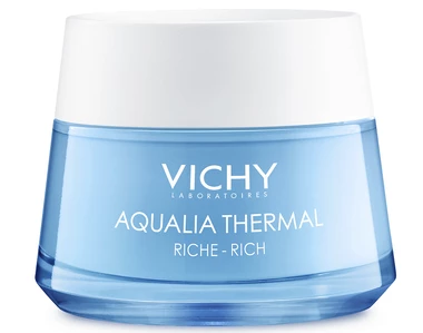 Віши (Vichy) Аквалія Термаль насичений крем для глибокого зволоження сухої та дуже сухої шкіри обличчя 50 мл