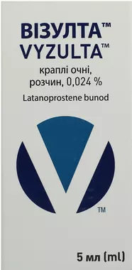 Візулта краплі очні 0,024% флакон 5 мл