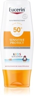Юцерин (Eucerin) Сенситив Протект лосьон солнцезащитный для детей SPF50+ 150 мл