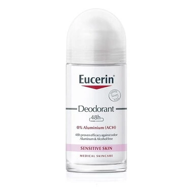 Юцерин (Eucerin) дезодорант шариковый 48 часов защиты без алюминия для чувствительной кожи 50 мл