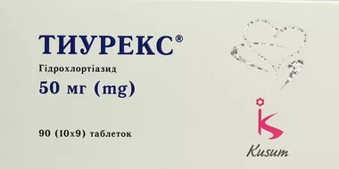 Тиурекс таблетки 50 мг №90