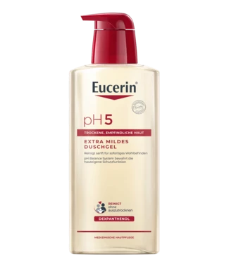 Юцерин (Eucerin) pH5 гель для душу для сухої чутливої шкіри 400 мл