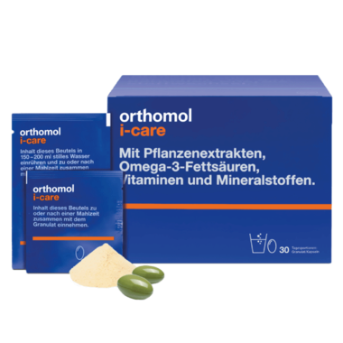 Ортомол Ай-кеар (Orthomol I-CAre) гранули + капсули курс 30 днів