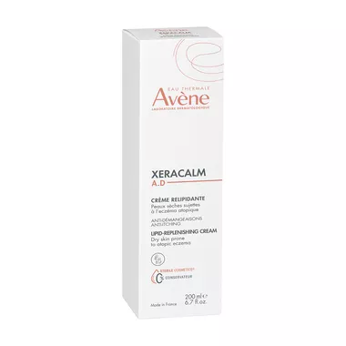 Авен (Avene) Ксеракальм AD крем липидовосстанавливающий для сухой кожи, склонной к атопическому дерматиту и зуду 200 мл