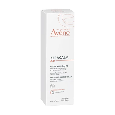 Авен (Avene) Ксеракальм AD крем ліпідовідновлюючий для сухої шкіри, схильної до атопічного дерматиту та свербежу 200 мл