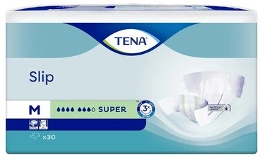 Подгузники для взрослых Тена Слип Супер Медиум (Tena Slip Super Medium) размер 2 30 шт