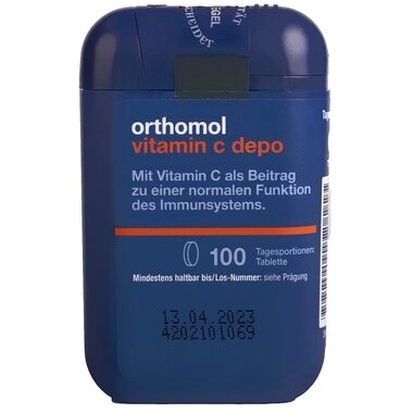 Ортомол Витамин С Депо (Orthomol Vitamin C Depo) таблетки №100